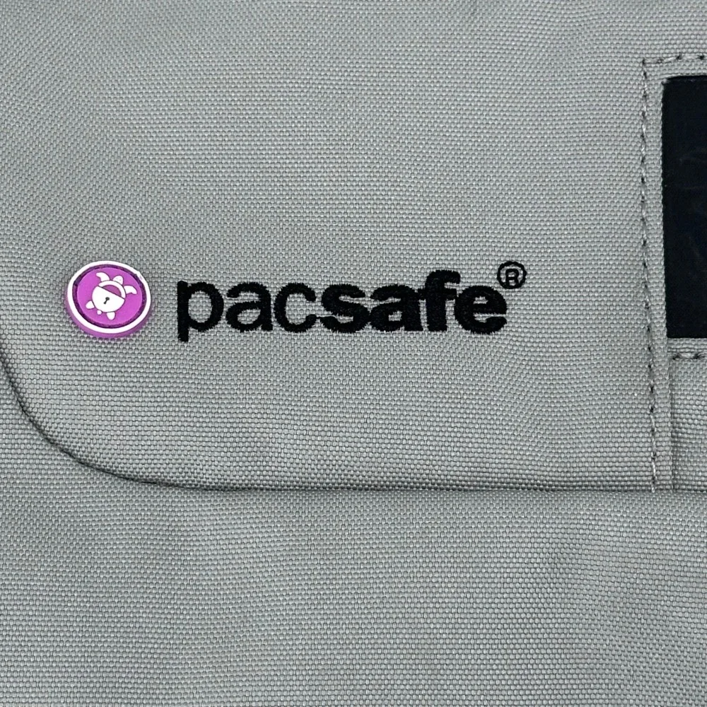 Pacsafe Venturesafe 200 PA025 Anti-Theft Crossbody‎ Gray Black Travel Shoulder